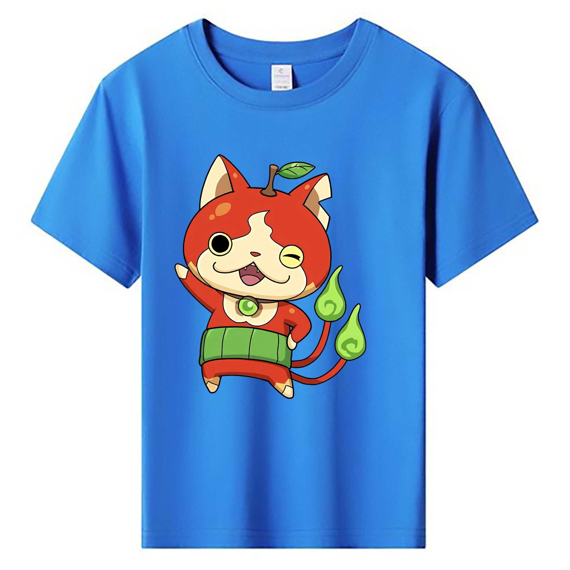 （画像用） 妖怪ウォッチ Yo-kai Watch 綿100％キッズTシャツ（フロントプリント）